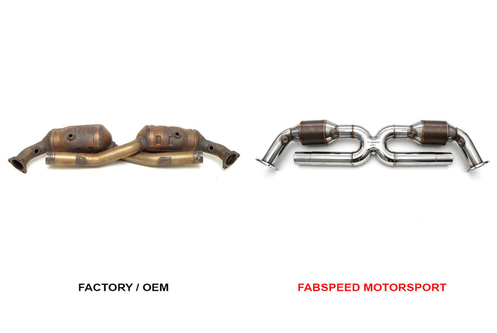 Fabspeed Motorsport Fabspeed Porsche 996 Carrera Sport Catalytic Converter X-Pipe 1999-2004