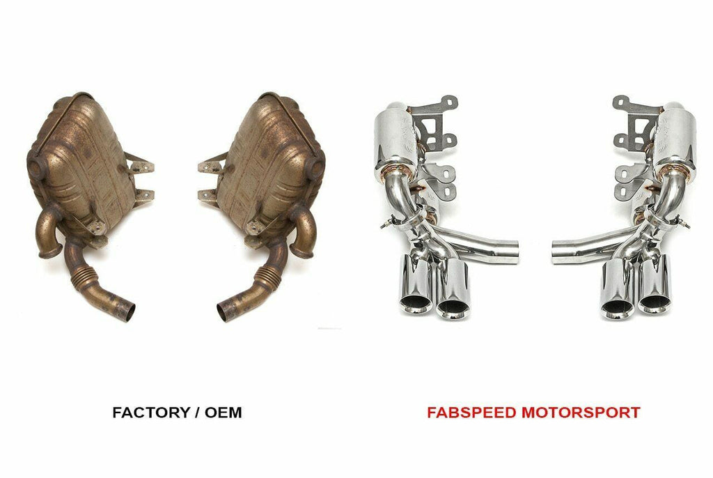 Fabspeed Motorsport Fabspeed Porsche 996 Carrera Supercup Exhaust System 1999-2004
