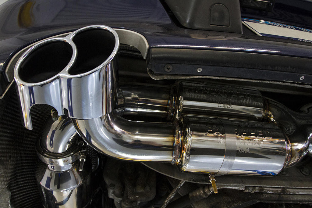 Fabspeed Motorsport Fabspeed Porsche 996 GT2 70mm Supersport X- Pipe Exhaust System 2001-2005