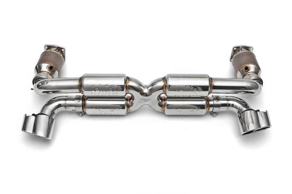 Fabspeed Motorsport Fabspeed Porsche 996 GT2 70mm Supersport X- Pipe Exhaust System 2001-2005