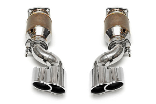 FS.POR.996GT2.MBE-Fabspeed Porsche 996 GT2 Muffler Bypass Exhaust System (2001-2005)-Fabspeed Motorsport