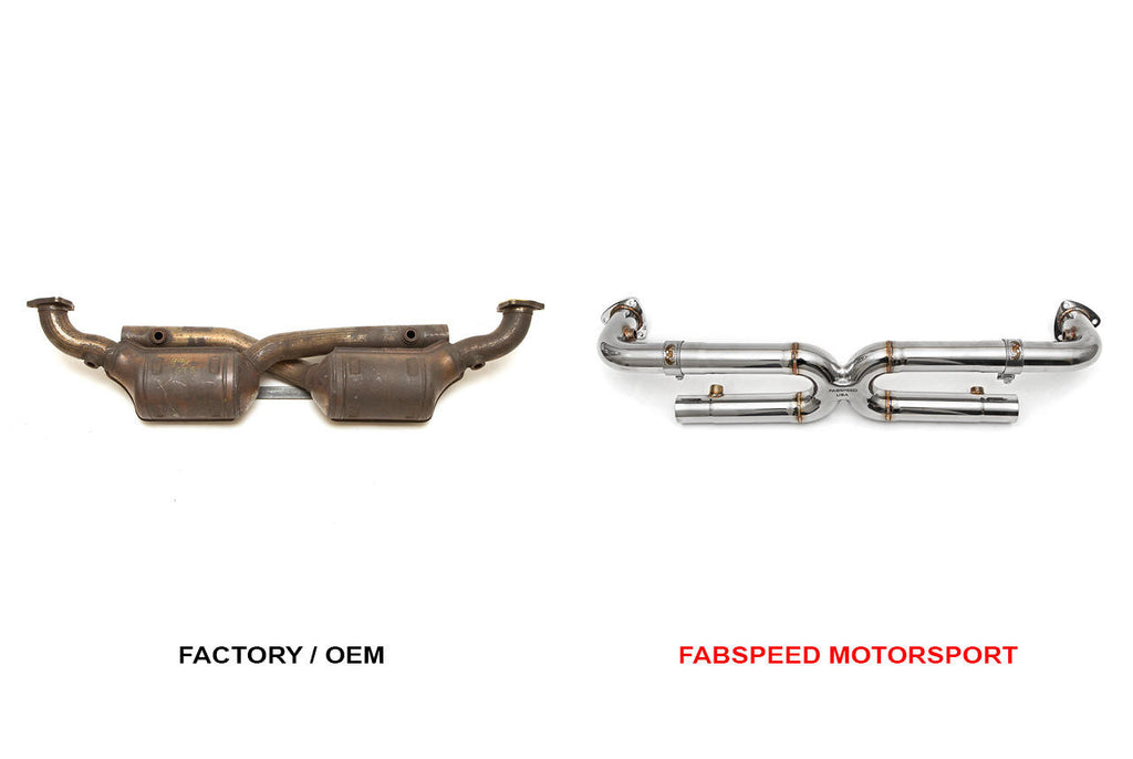 Fabspeed Motorsport Fabspeed Porsche 996 GT3 Cat Bypass X-Pipe 1999-2005