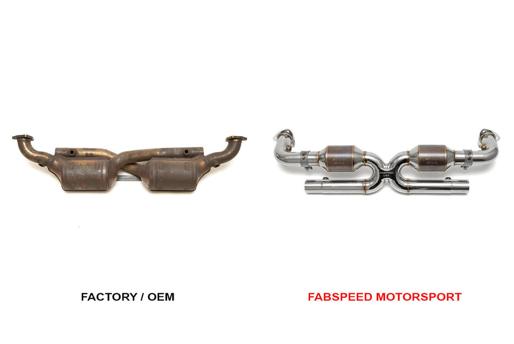 Fabspeed Motorsport Fabspeed Porsche 996 GT3 Sport Cat X-Pipe 1999-2005