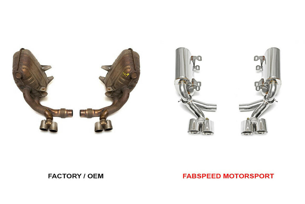 Fabspeed Motorsport Fabspeed Porsche 997 Carrera Maxflo Performance Exhaust System 2005-2008