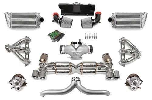 -Fabspeed Porsche 997 Turbo FS-700 Supersport Turbo Package (2006-2009)-Fabspeed Motorsport