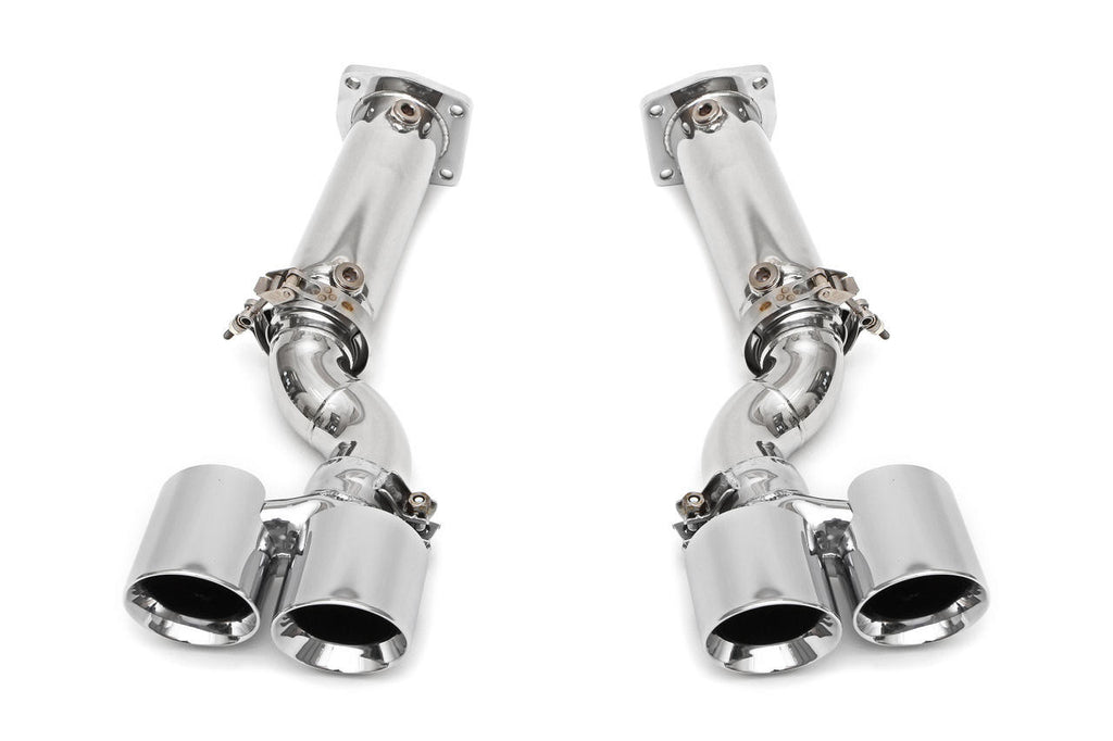 Fabspeed Motorsport Fabspeed Porsche 997 Turbo Muffler Bypass Exhaust System 2006-2009