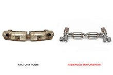 Load image into Gallery viewer, Fabspeed Motorsport Fabspeed Porsche 997 Turbo Supersport 70mm X-Pipe Exhaust System 2006-2009
