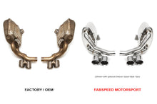 Load image into Gallery viewer, Fabspeed Motorsport Fabspeed Porsche 997.2 Carrera Maxflo Performance Side Exhaust System 2009-2012