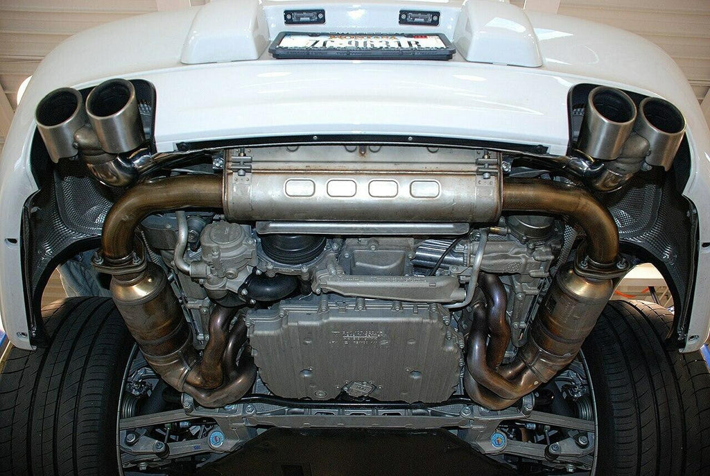 Fabspeed Motorsport Fabspeed Porsche 997.2 Carrera Side Muffler Bypass Pipes 2009-2012