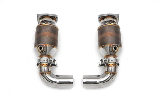 FS.POR.9972GT2RS.SC-Fabspeed Porsche 997.2 GT2 RS HJS German Sport Catalytic Converters (2011)-Fabspeed Motorsport