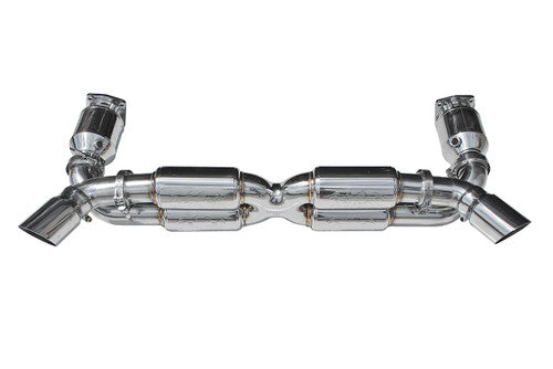 FS.POR.9972GT2RS.SSX-Fabspeed Porsche 997.2 GT2RS 70mm Supersport X-Pipe Exhaust System (2011)-Fabspeed Motorsport