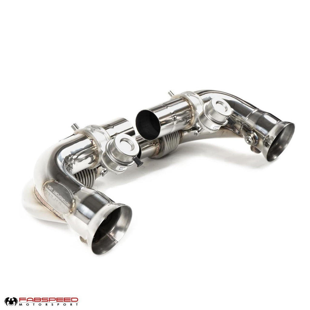 Fabspeed Motorsport Fabspeed Porsche 997.2 GT3 / GT3 RS Side Muffler Bypass Pipes 2010-2011