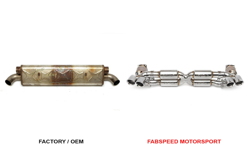 Fabspeed Motorsport Fabspeed Porsche 997.2 Turbo / Turbo S Supersport X-Pipe Exhaust System 2010-2012