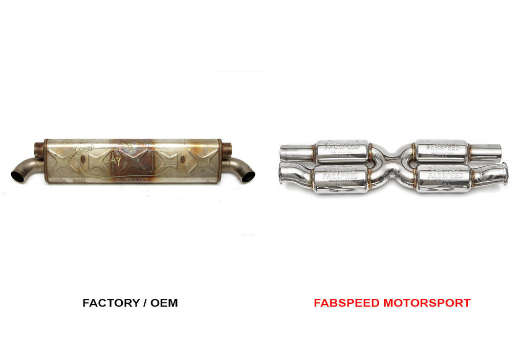 Fabspeed Motorsport Fabspeed Porsche 997.2 Turbo / Turbo S Supersport X-Pipe X-Pipe Only 2010-2012