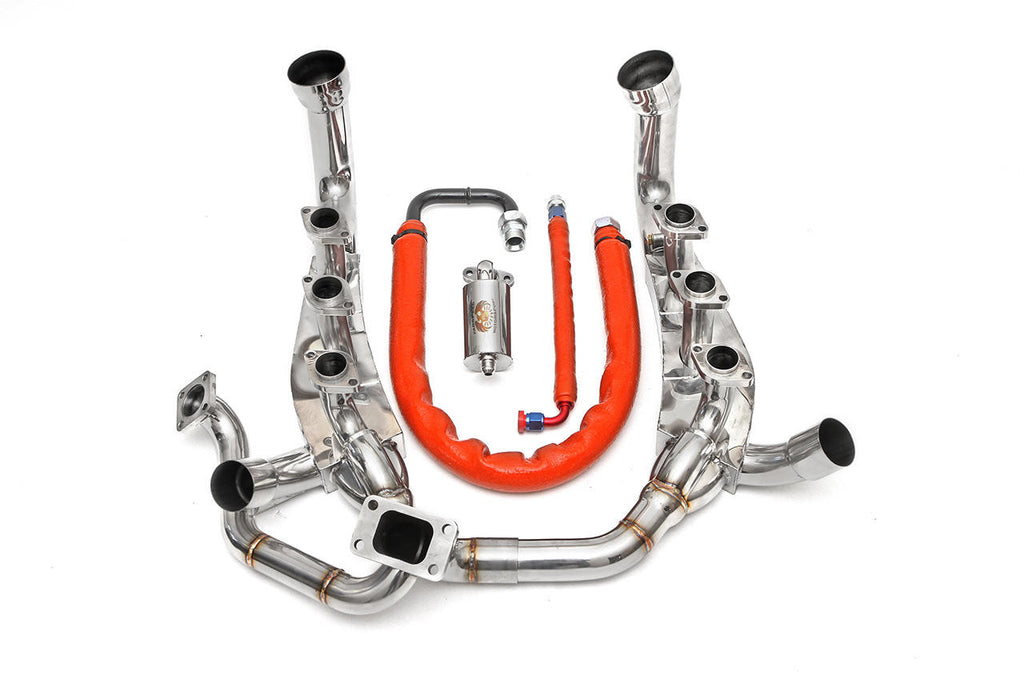 Fabspeed Motorsport Fabspeed Porsche C2 Turbo, 964 Turbo 965 Sport Headers with Heat 1990-1994
