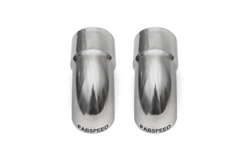 FS.TDT.603-Fabspeed Porsche Competition Slip-On Turndown Tips (2.375" / 60.3 mm ID) - Fabspeed Exhausts Only-Fabspeed Motorsport