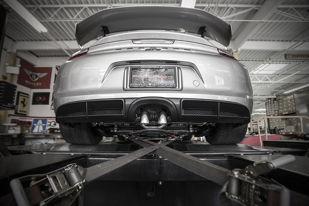 Fabspeed Motorsport Fabspeed Porsche Competition Slip-On Turndown Tips 2.50/63.5mm ID - Fabspeed Exhausts Only