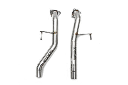 FS.VKW.TRGV81.CB-Fabspeed Volkswagen Touareg V8 Secondary Competition Link Pipes-Fabspeed Motorsport