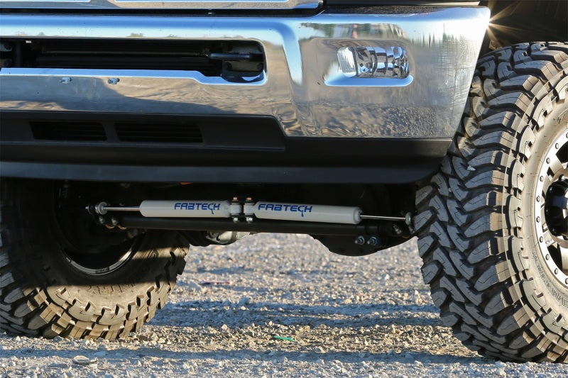 Fabtech 14-18 Ram 2500/3500 4WD Dual Steering Stabilizer System w/Perf. Shocks - Black Ops Auto Works