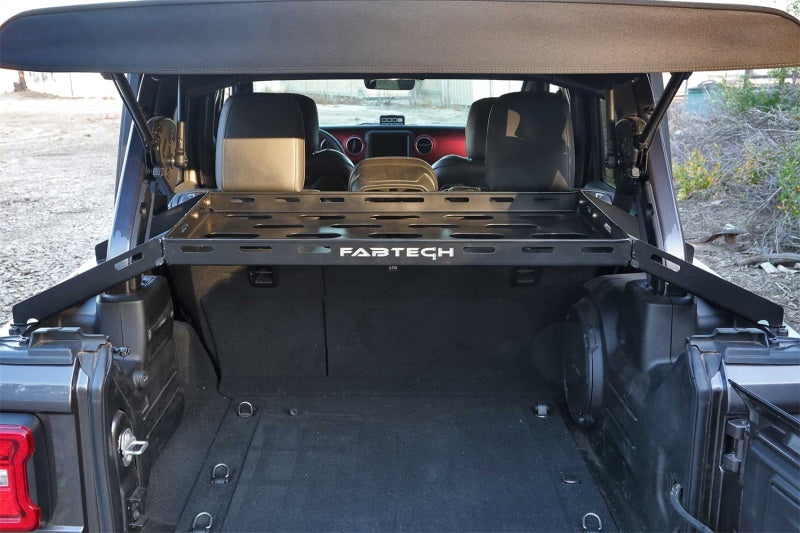 Fabtech 18-21 Jeep JL 4WD 4-Door Interior Cargo Rack - Black Ops Auto Works