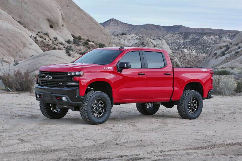 Fabtech 19-20 GM C/K1500 P/U w/Trail Boss/At4 Pkg 4in Basic Sys w/Perf Shks - Black Ops Auto Works