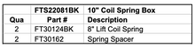 Load image into Gallery viewer, Fabtech 08-10 Ford F250/350 4WD 6in Lift Kit Component Box - Fabtech FTS22081BK