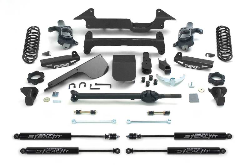 Fabtech 03-08 Hummer H2 Suv/Sut 4WD w/Rr Coil Springs 6in Perf Sys w/Stealth - Fabtech K5000M