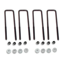 Load image into Gallery viewer, Fabtech FTS1500UBK-3 U-bolts, nuts and washers on white