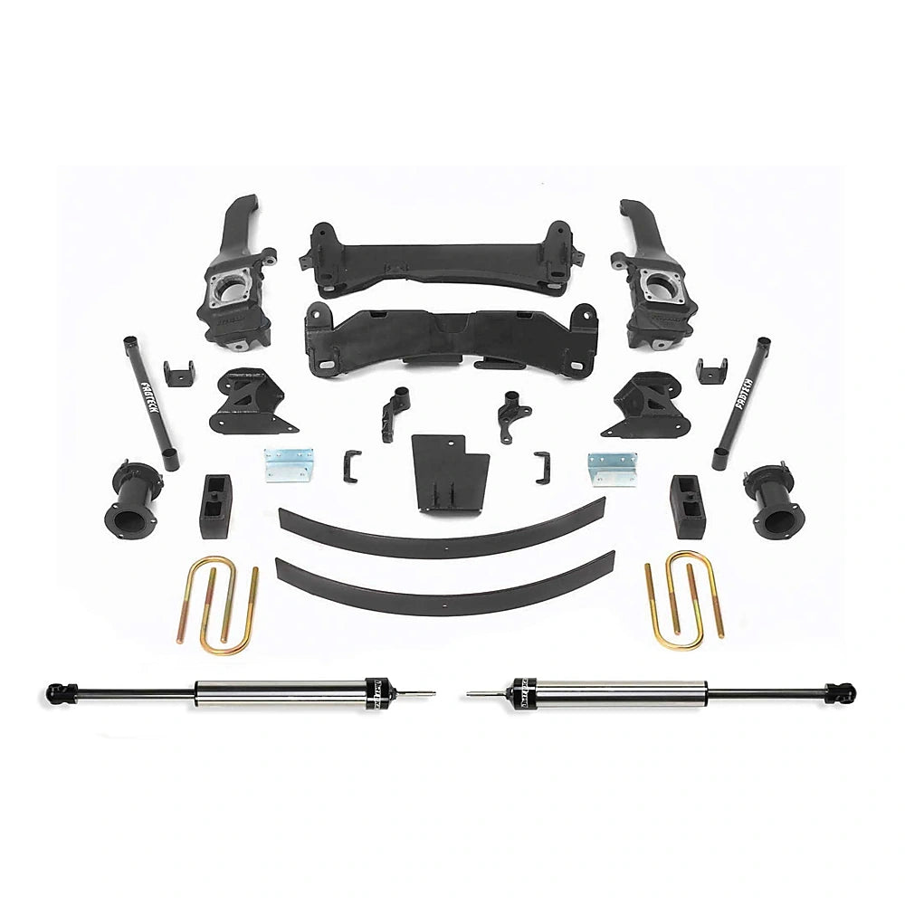 Fabtech FTS26007BK Lift Kits parts on white