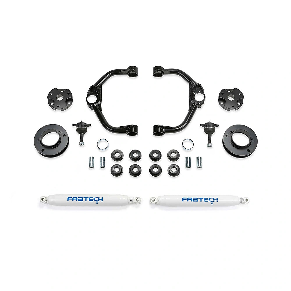 Fabtech K3167 product components on white