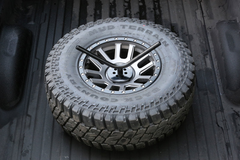 Fabtech Universal Spare Tire Flat Mount - Black - Black Ops Auto Works