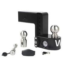 Load image into Gallery viewer, WEIWS6-3-KA-CER-BLA-Weigh Safe 6in Drop Hitch w/Built-in Scale &amp; 3in Shank (8K/21K GTWR) w/WS05 - Black Cerakote-Hitch Ball Mounts-Weigh Safe