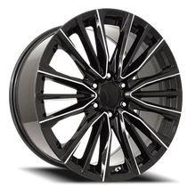 Load image into Gallery viewer, Factory Reproductions FR 205 Platinum V Replica BM 26x10 +28 6x139.7mm 78.1mm Black Ball Milled - Factory Reproductions 20561