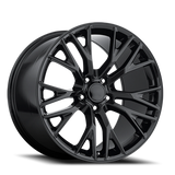 Factory Reproductions FR 22 2015 C7 Z06 Replica GB 20x10 +79 5x120.65mm 70.3mm Gloss Black