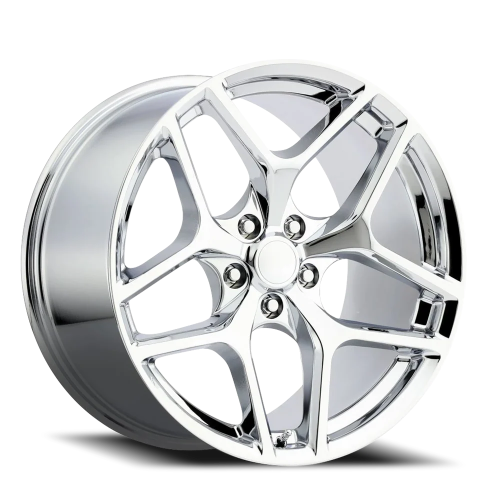 Factory Reproductions FR 27 Camaro Z28 Replica CH 20x11 +43 5x120mm 66.9mm Chrome – wheel product image