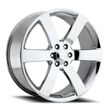 Load image into Gallery viewer, Factory Reproductions FR 32F Trailblazer SS Flow Form Replica CH 20x10 +45 6x127mm 78.1mm Chrome – wheel product image