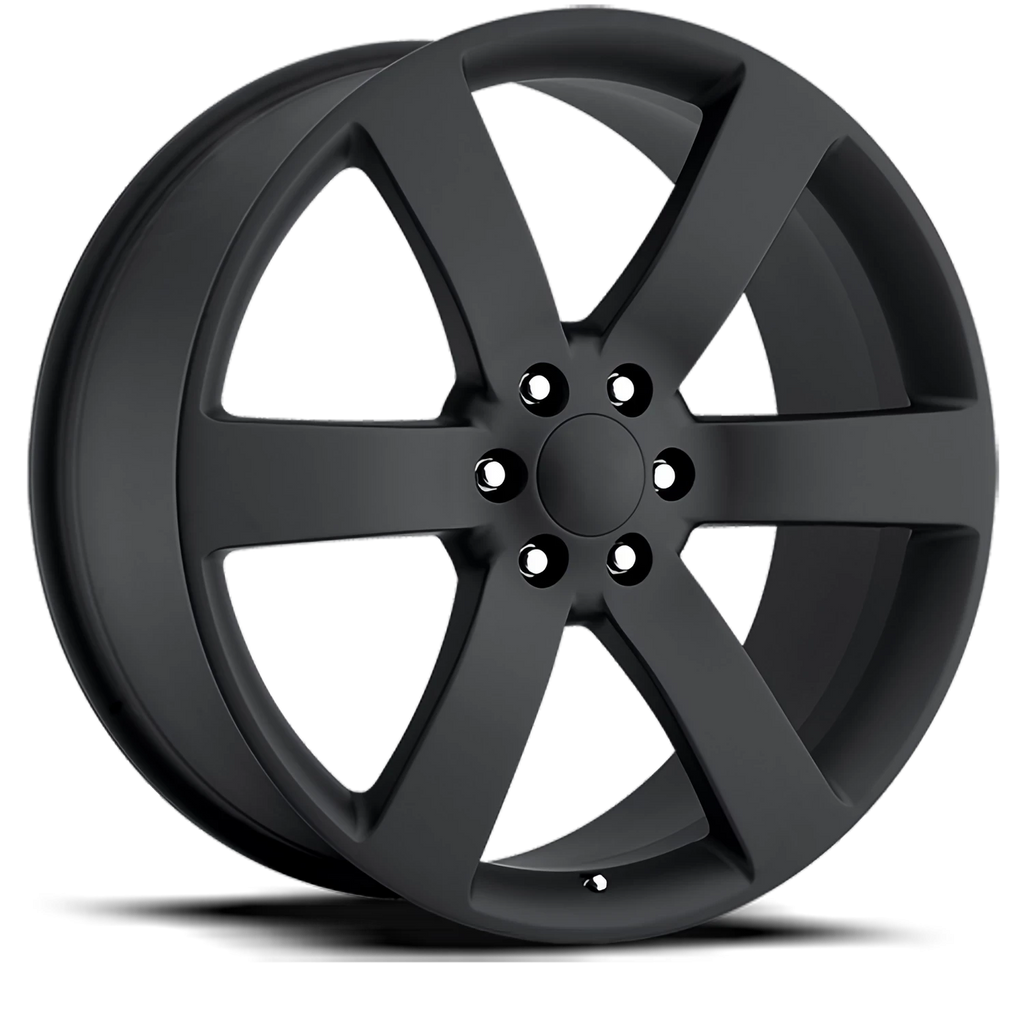 Factory Reproductions FR 32 TBSS 1500 Replica SB 22x9 +22 6x139.7mm 78.1mm Satin Black - Factory Reproductions 32290226503
