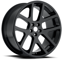 Load image into Gallery viewer, Factory Reproductions FR 64 LX Viper AWD GB 20x8.5 +47 5x115mm 71.5mm Gloss Black - Factory Reproductions 64085471502