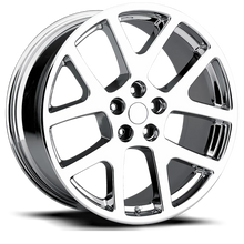 Load image into Gallery viewer, Factory Reproductions FR 64 LX Viper CH 20x9 +18 5x115mm 71.5mm Chrome – wheel product image