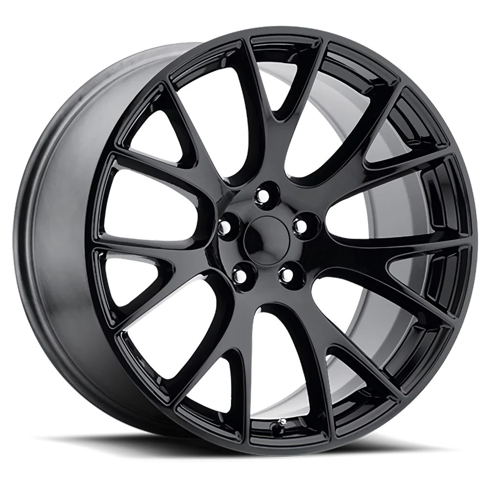 Factory Reproductions FR 70 Jeep Hellcat Replica GB 20x9 +30 5x127mm 71.5mm Gloss Black – wheel product image
