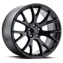 Load image into Gallery viewer, Factory Reproductions FR 70 Jeep Hellcat Replica GB 20x9 +30 5x127mm 71.5mm Gloss Black – wheel product image
