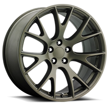 Load image into Gallery viewer, Factory Reproductions FR 70 Dodge Hellcat Replica BZ 22x9 +18 5x115mm 71.5mm Bronze – wheel product image