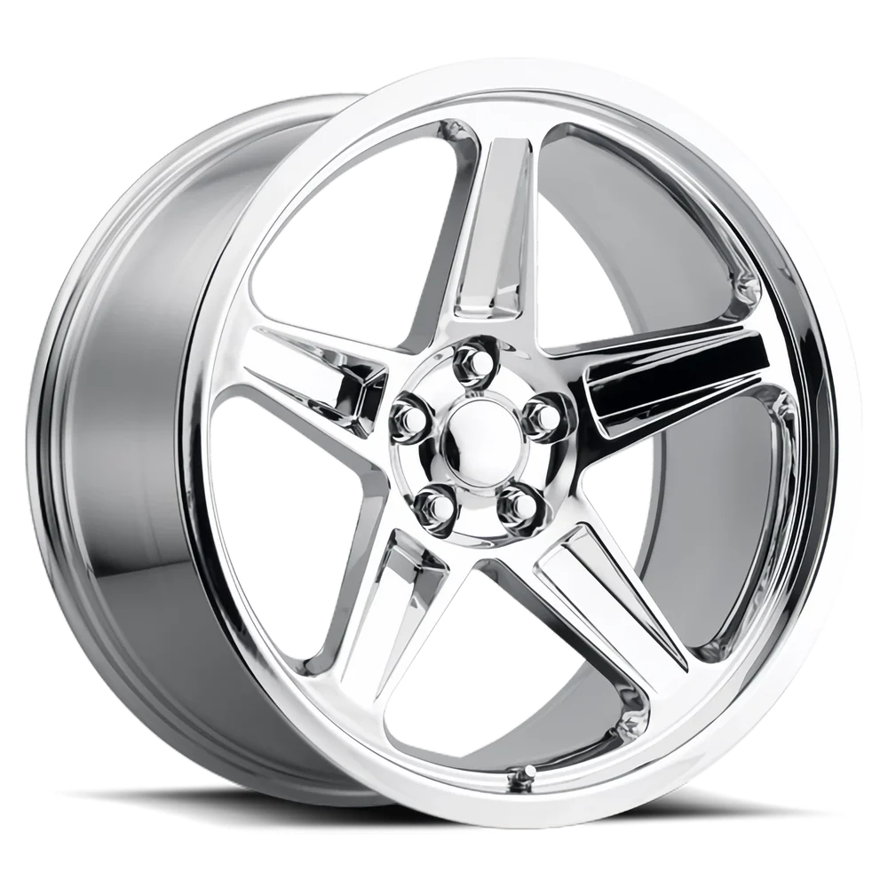 Factory Reproductions FR 73 Dodge Demon SRT Replica CH 20x9.5 +12 5x115mm 71.5mm Chrome – wheel product image