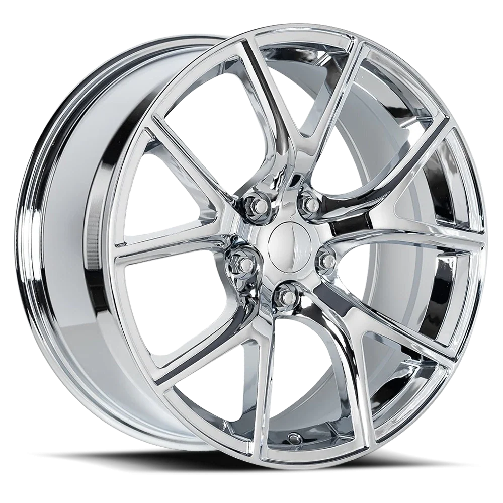 Factory Reproductions FR 75 Jeep Trackhawk Replica CH 20x9 +35 5x127mm 71.5mm Chrome – wheel product image