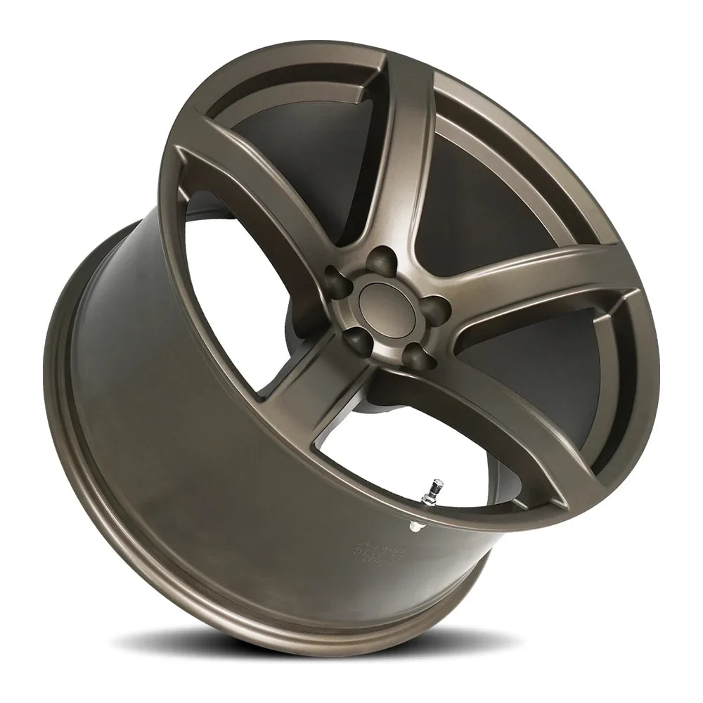 Factory Reproductions FR 77F 20x9.5 +15 5x115mm Bronze – alternate angle 2