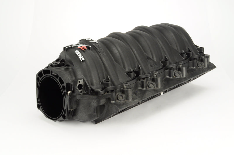 FAST LSXR Manifold 102MM Rect Port - Black - Black Ops Auto Works
