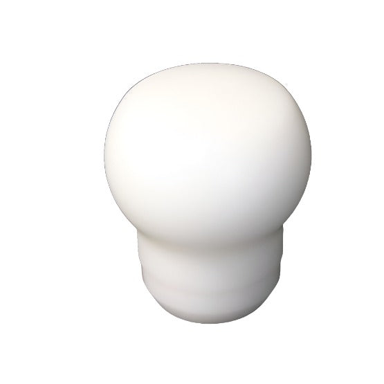 Fat Head Delrin Shift Knob (White): Universal 12x1.25 - Black Ops Auto Works
