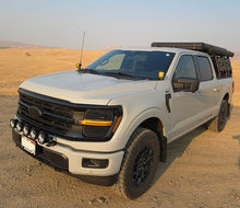Load image into Gallery viewer, RALMF115-UR-BLK-WH-Rally Armor 21-24 Ford F-150 (Excl. Raptor) Black UR Mud Flap w/White Logo-Mud Flaps-Rally Armor