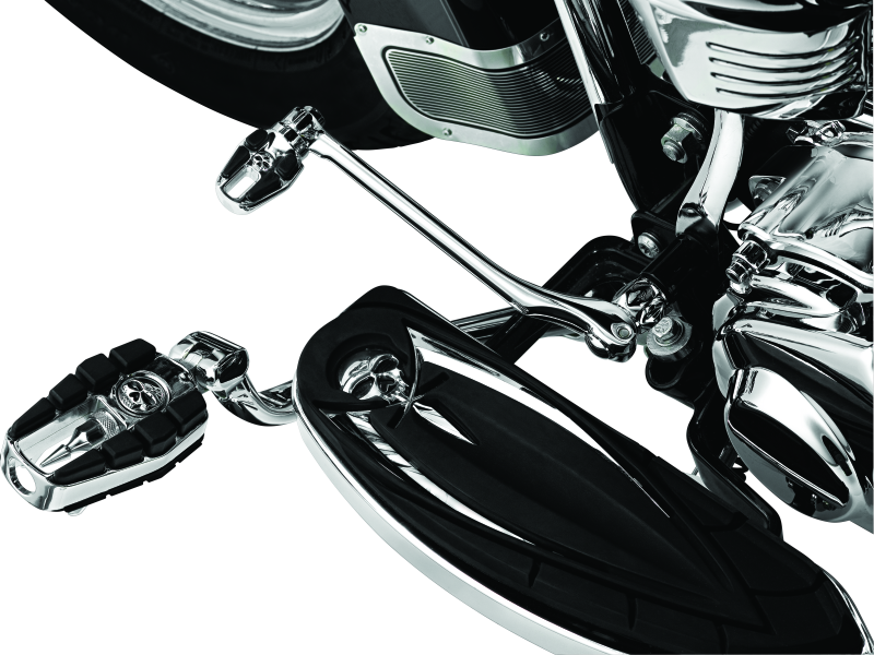 KUR4470-Kuryakyn Zombie Pegs With Male Mount Chrome-Footpegs-Kuryakyn