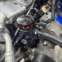 Load image into Gallery viewer, Billet can detail with -12AN inlets and super check valve